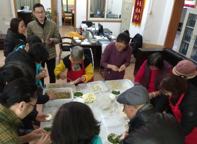 “開心包餃子,快樂過冬至”活動總結   
